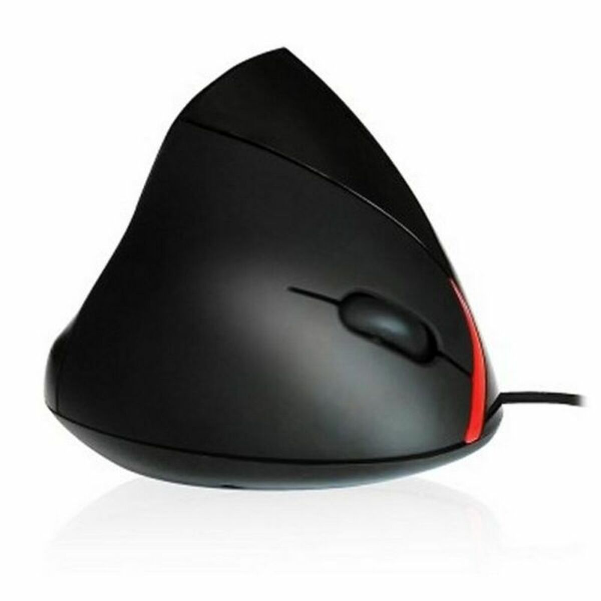 Optisk Mus Ergonomisk Ewent EW3156 1000 dpi USB Svart Svart/Röd Röd/Svart - 3