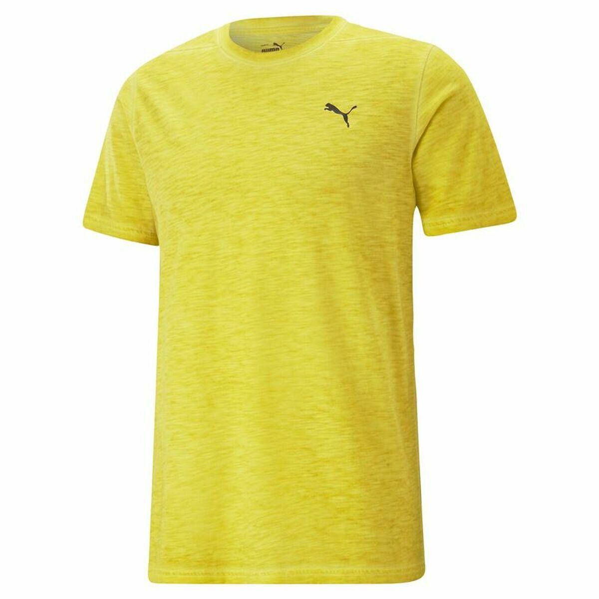 T-shirt med kortärm Herr Puma Studio Foundation Gul - 3