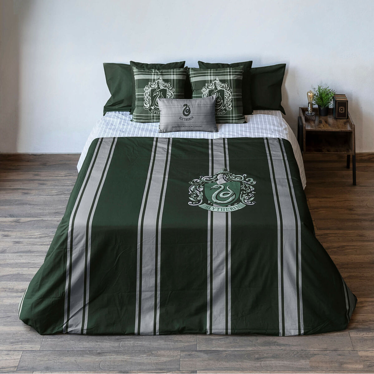 Påslakan Harry Potter Slytherin Multicolour 175 Trådar 220 x 220 cm Säng 135/140 - 5