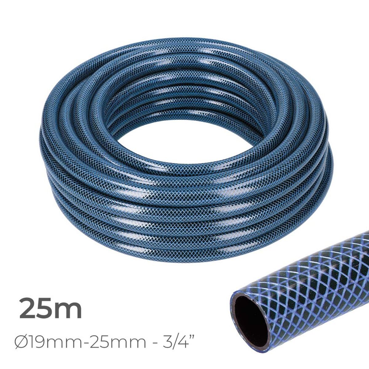 Slang EDM 74095 3/4" 25 mm x 25 m Blå (25 m) - 3