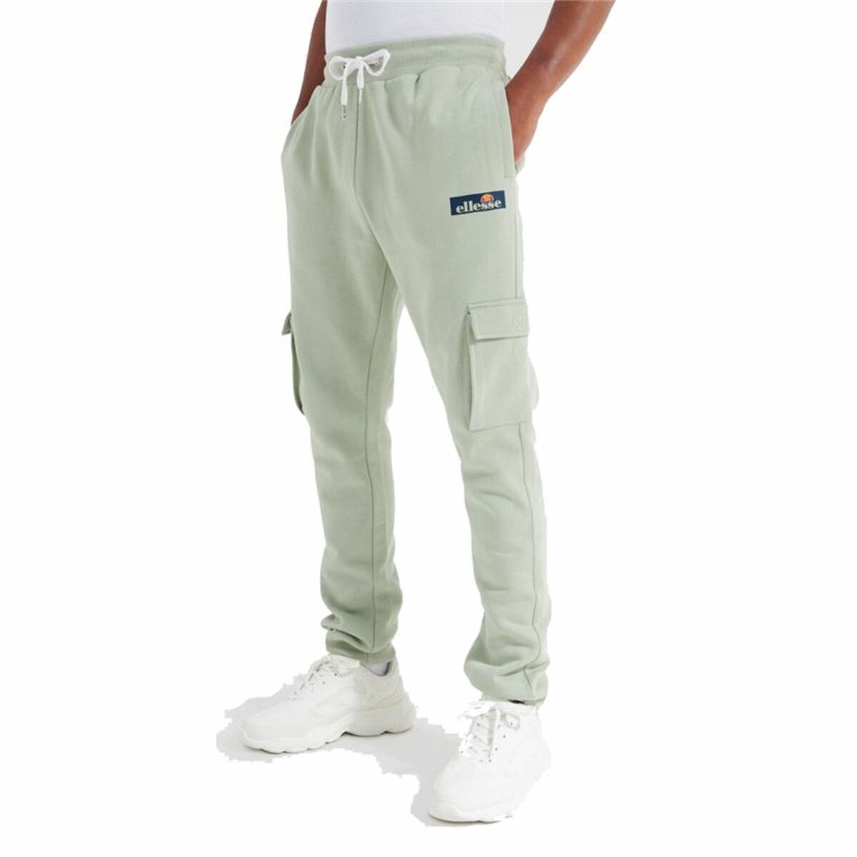 Byxor för vuxna Ellesse Mattio Jog Beige Män - 8