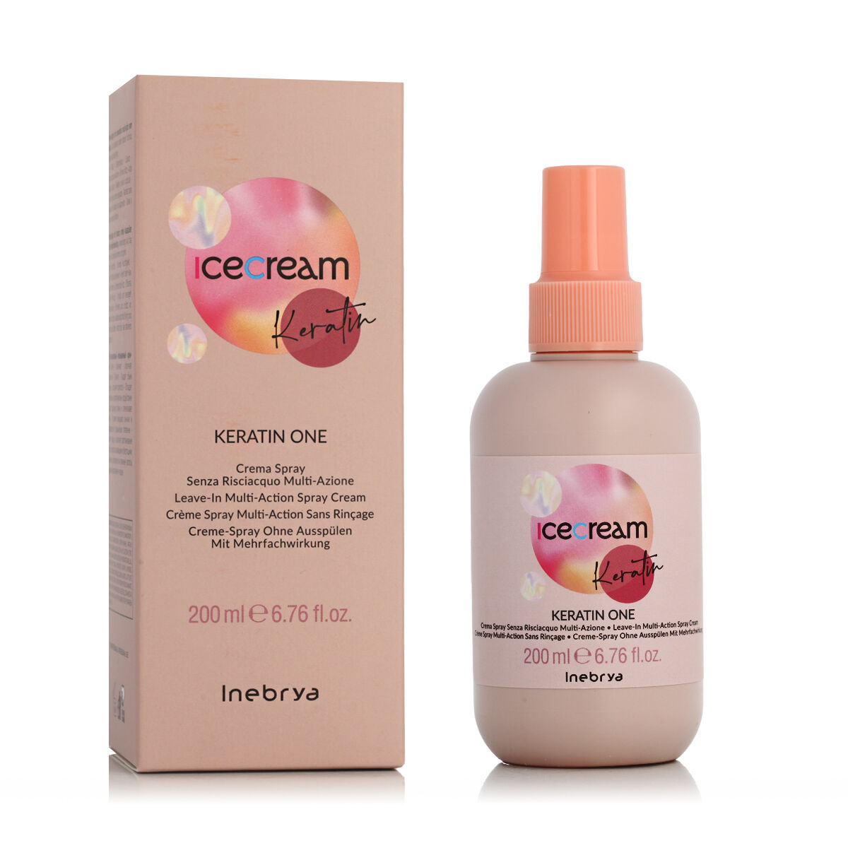 Balsam Inebrya Ice Cream Keratin One 200 ml