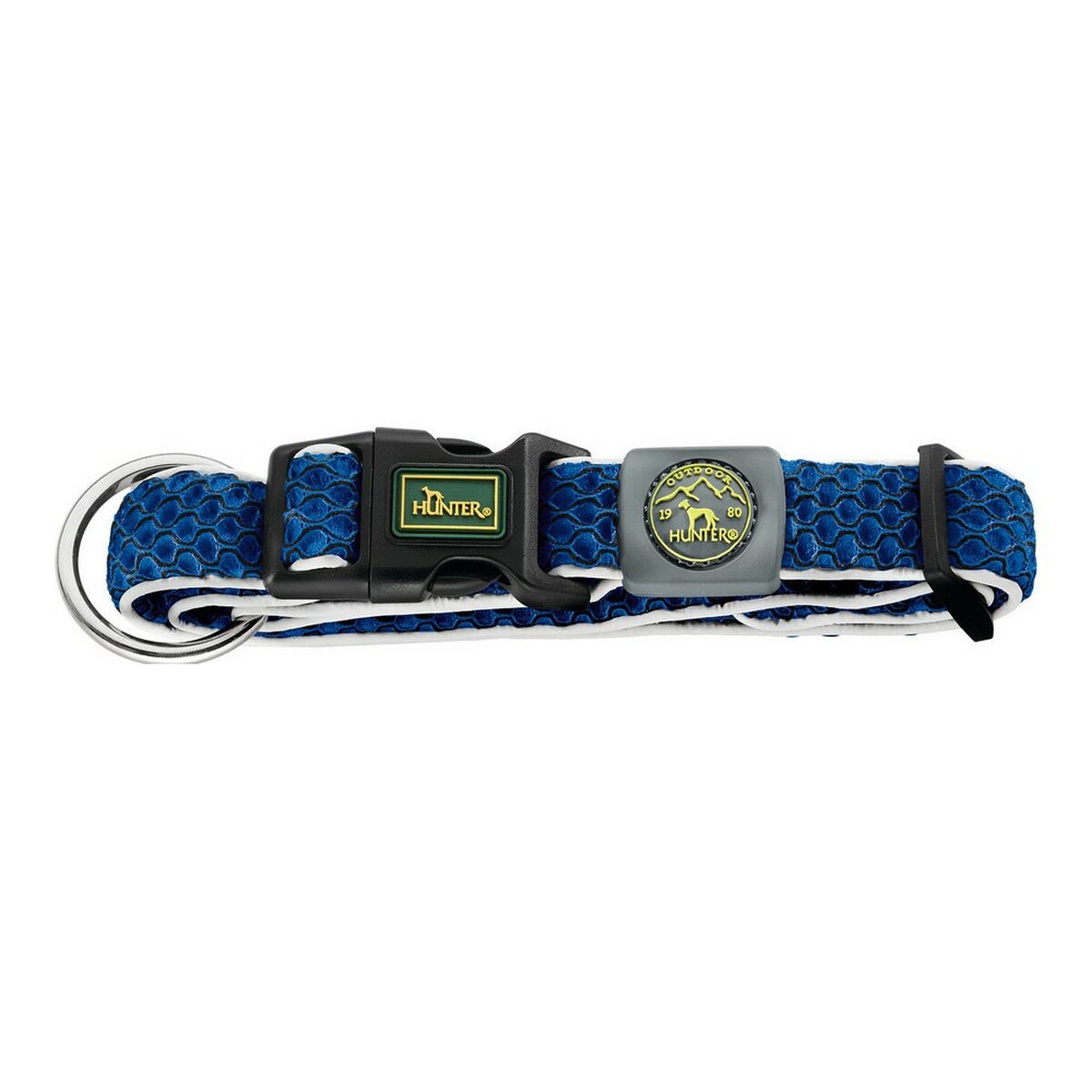 Hundhalsband Hunter Plus Tråd Blå Storlek L Blue (40-60 cm) - 2