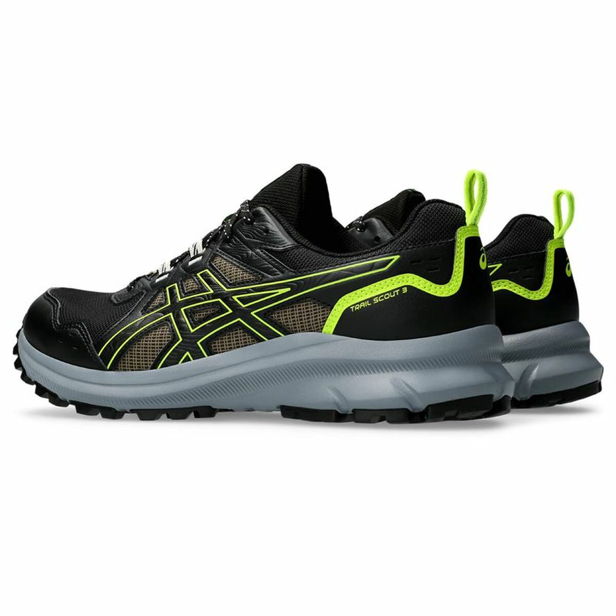 Gymnastikskor, Herr Asics Trail Scout 3 Gul Svart - 6