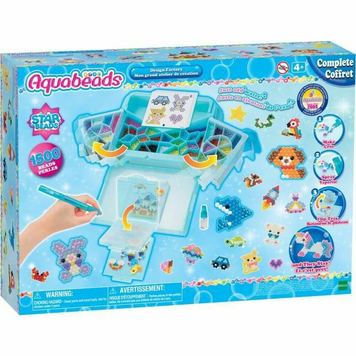 Pärlor Aquabeads 31775 (1500 Delar) - 3