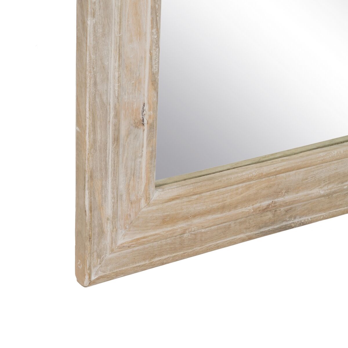 Garderobsspeglar Vit Naturell Vertikalt 87,63 x 3,8 x 203,2 cm - 8