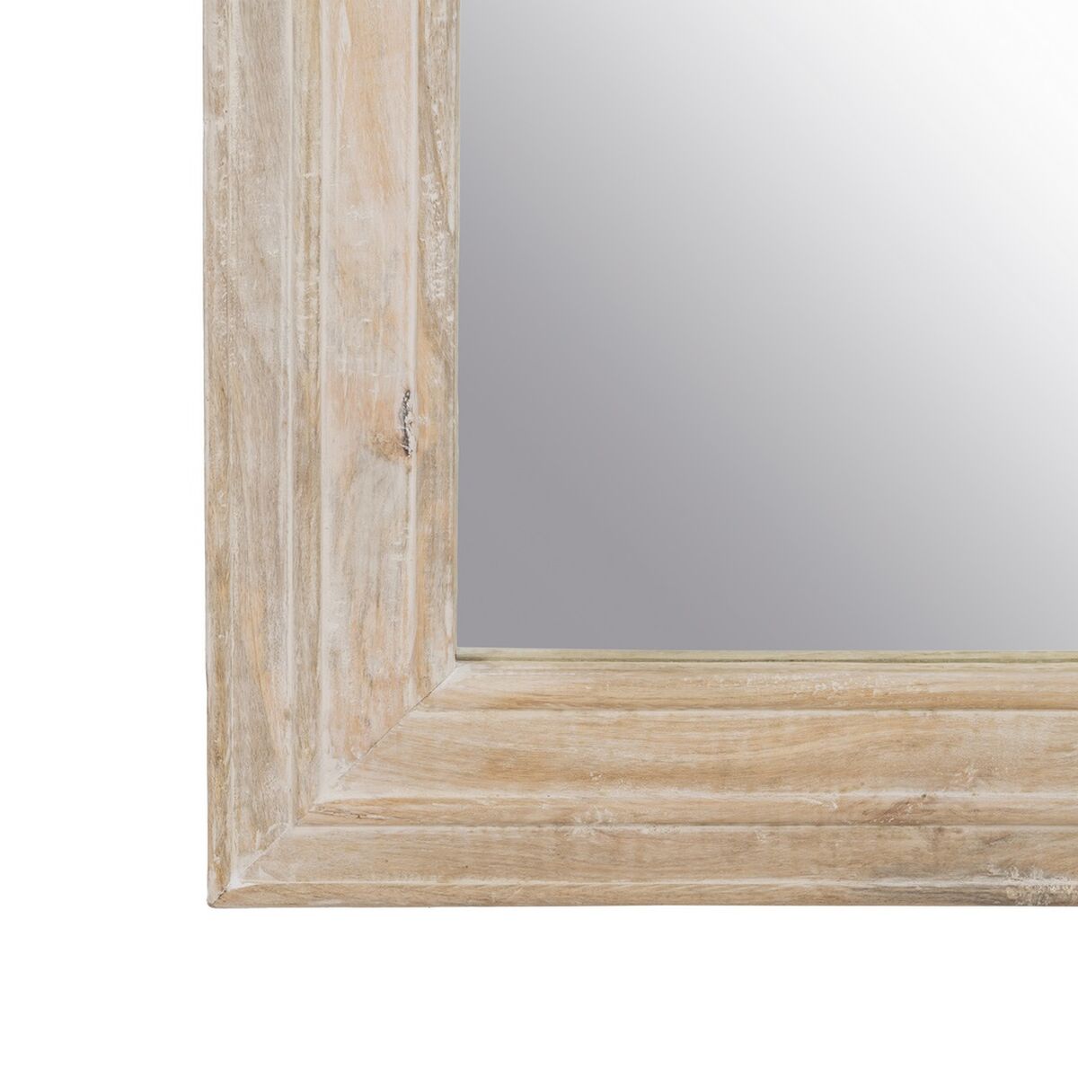 Garderobsspeglar Vit Naturell Vertikalt 87,63 x 3,8 x 203,2 cm - 7
