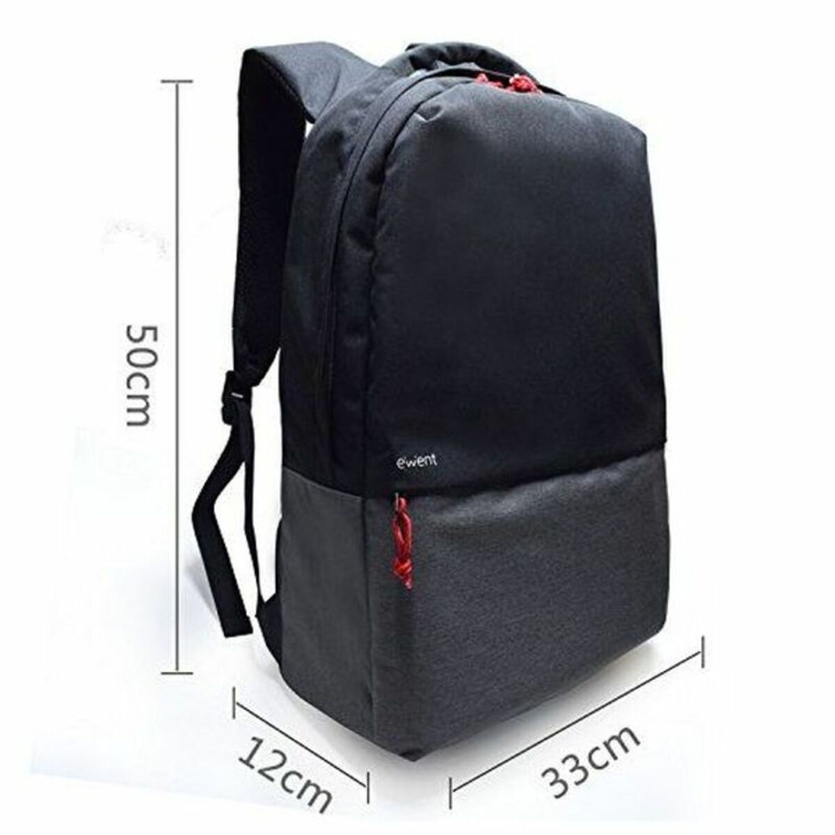 Ryggsäck för Laptop och Läsplatta Ewent EW2529 Svart Grå 17" 17,3" - 4