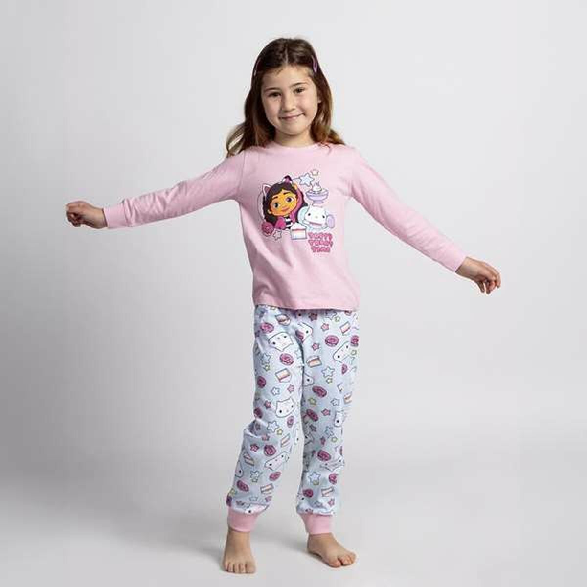 Pyjamas Barn Gabby's Dollhouse Rosa - 4