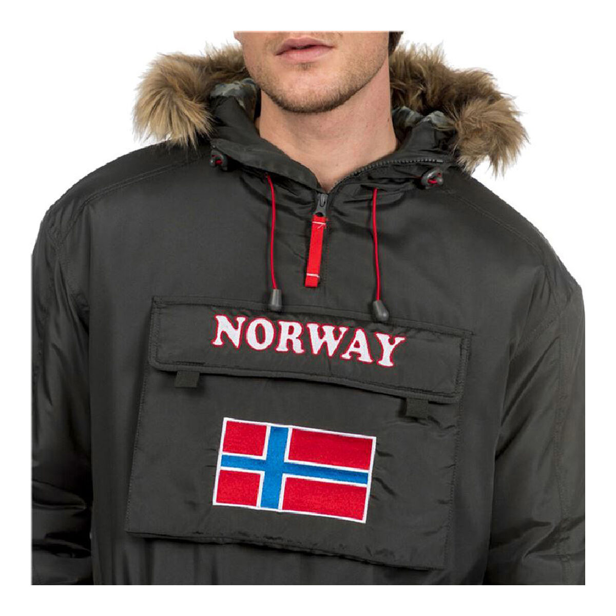 Träningsjacka Herr Alphaventure Noreg Svart - 3