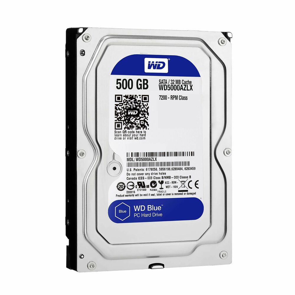 Hårddisk Western Digital WD5000AZLX 500GB 7200 rpm 3,5" - 2