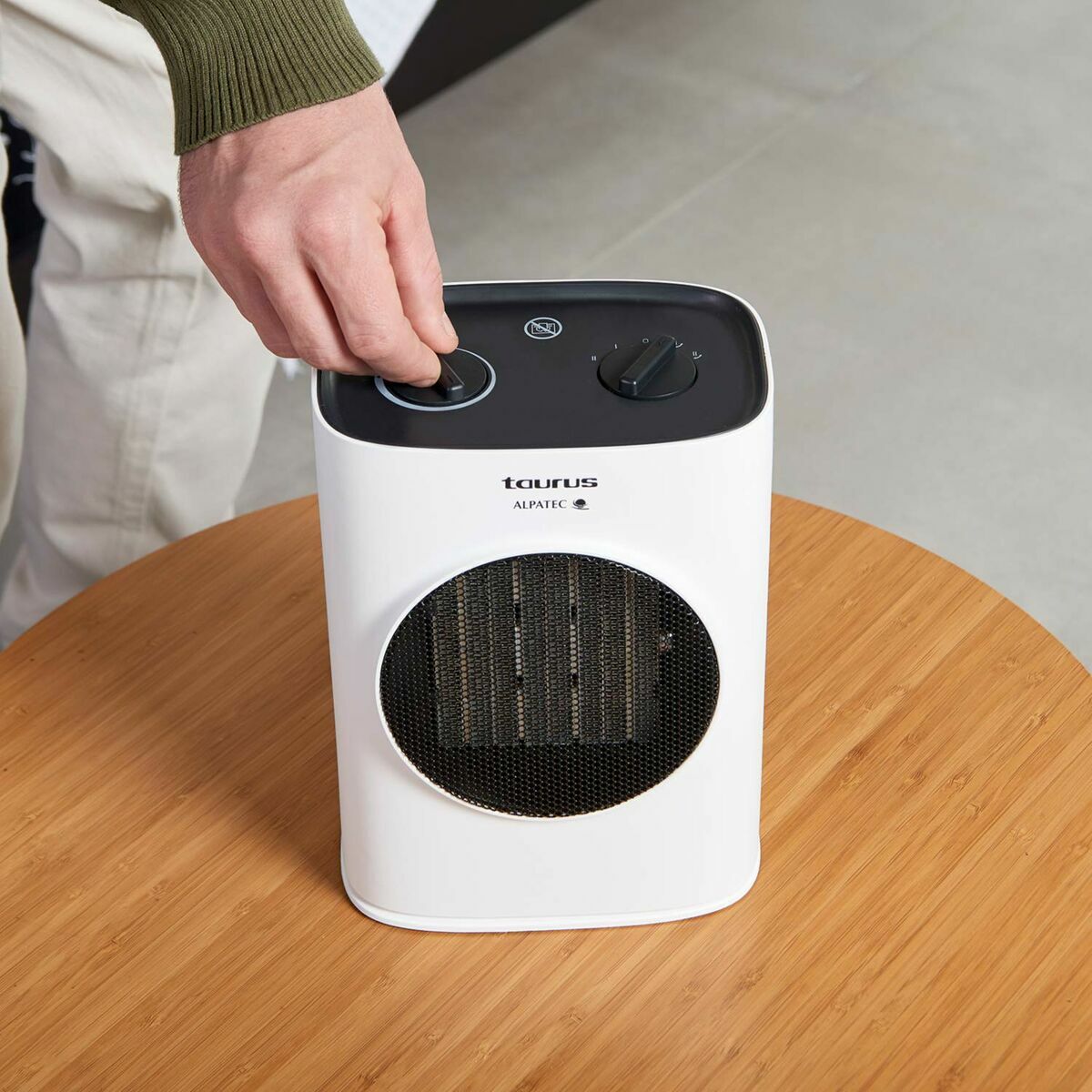 Värmeelement Taurus TROPICANO 7CR Vit 1500 W - 5