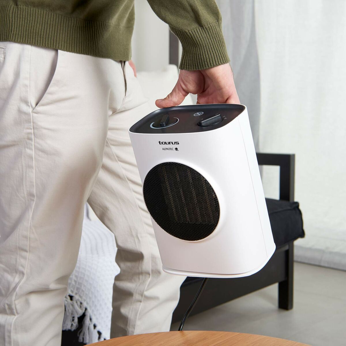Värmeelement Taurus TROPICANO 7CR Vit 1500 W - 3
