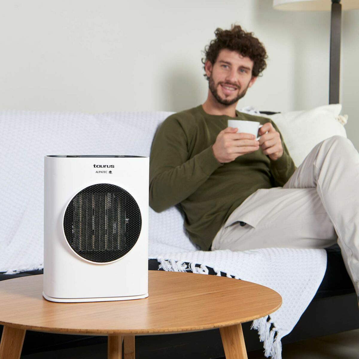 Värmeelement Taurus TROPICANO 7CR Vit 1500 W - 9