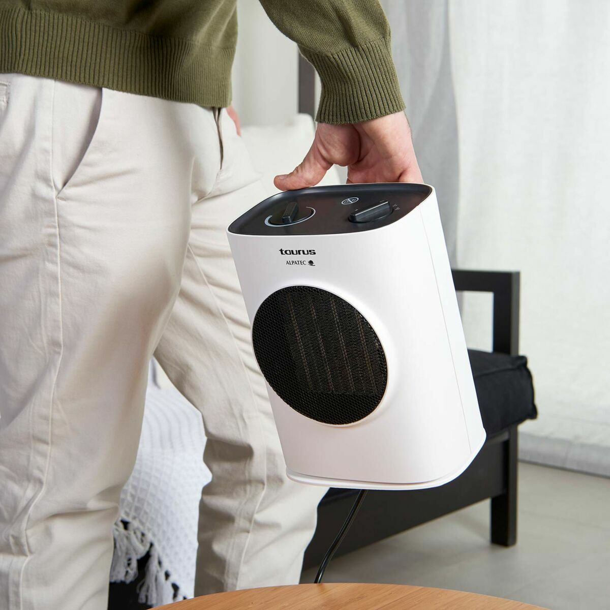 Värmeelement Taurus TROPICANO 7CR Vit 1500 W - 8