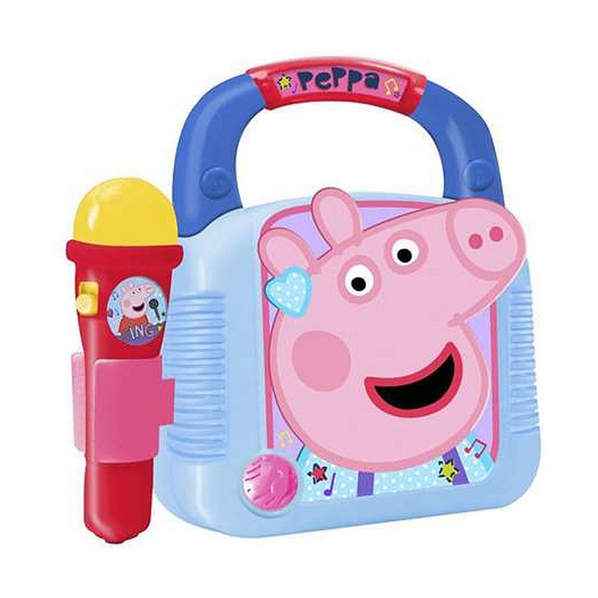 Musikalisk Leksak Peppa Pig Mikrofon 22 x 23 x 7 cm MP3 - 2