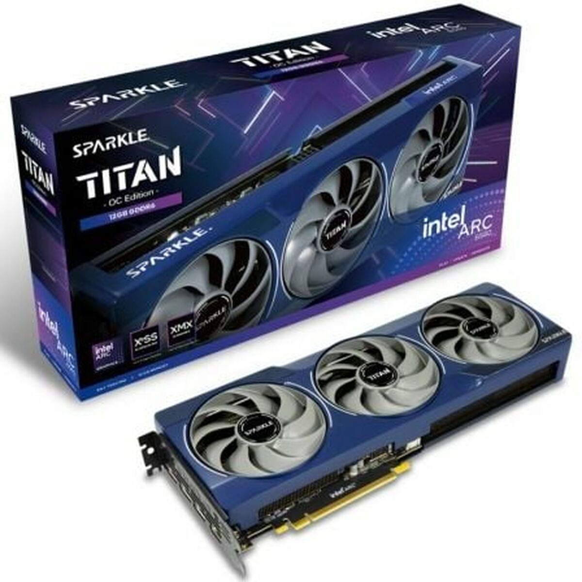 Grafikkort Sparkle 1A1-S00421500G Intel ARC B580 12 GB GDDR6