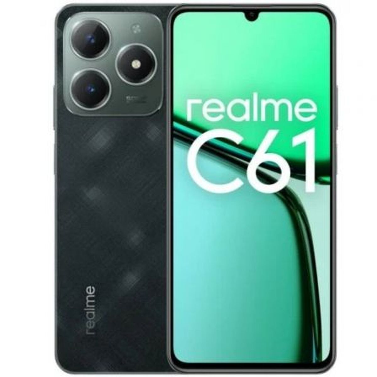 Smartphone Realme 6,74" Unisoc 6 GB RAM 256 GB Svart Grön