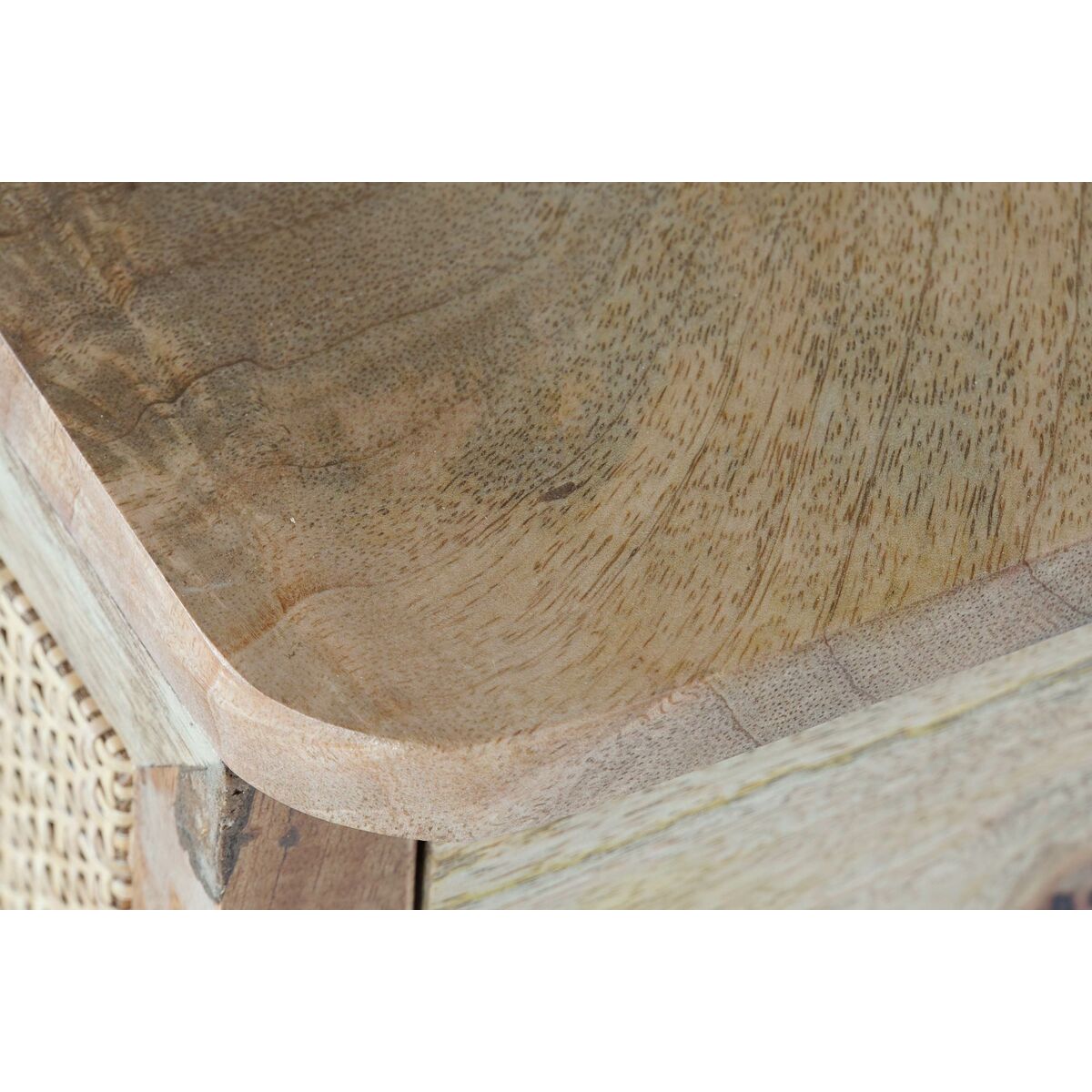 Konsol DKD Home Decor Naturell Mangoträ 110 x 35 x 76 cm - 4