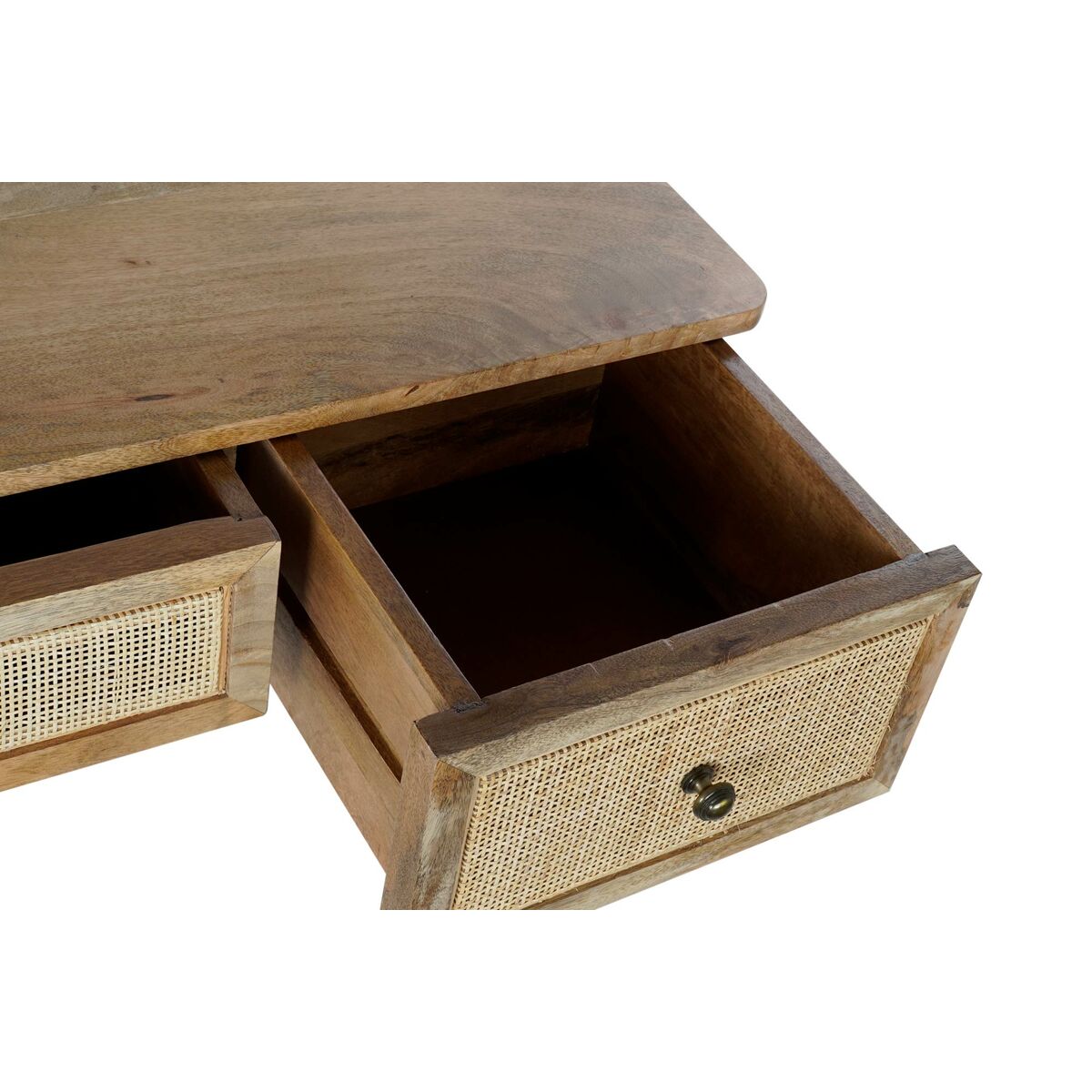 Konsol DKD Home Decor Naturell Mangoträ 110 x 35 x 76 cm - 5