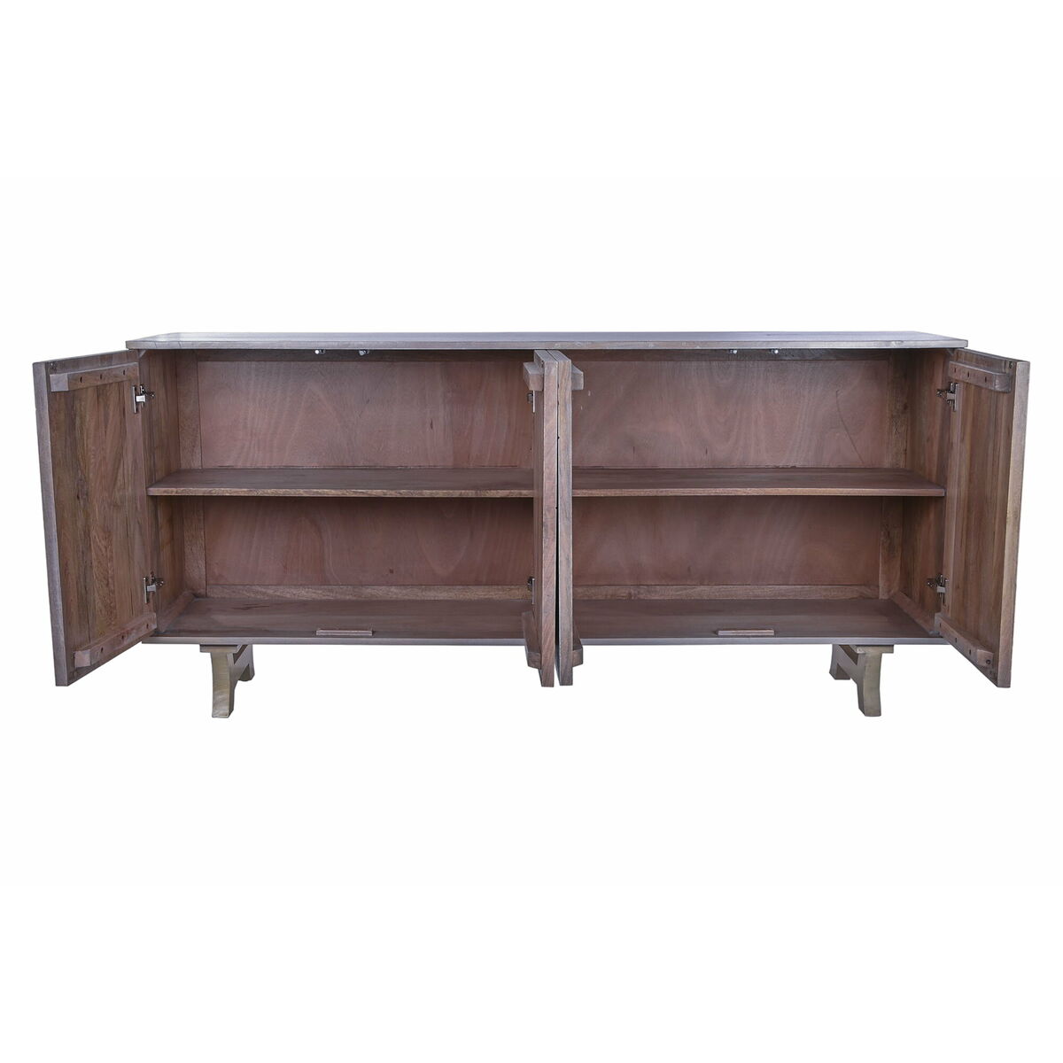 Skänk DKD Home Decor Vit Mangoträ 186 x 45,7 x 86 cm - 2