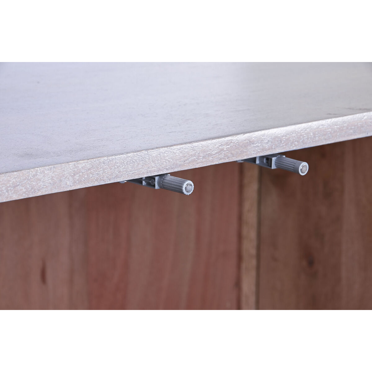 Skänk DKD Home Decor Vit Mangoträ 186 x 45,7 x 86 cm - 7