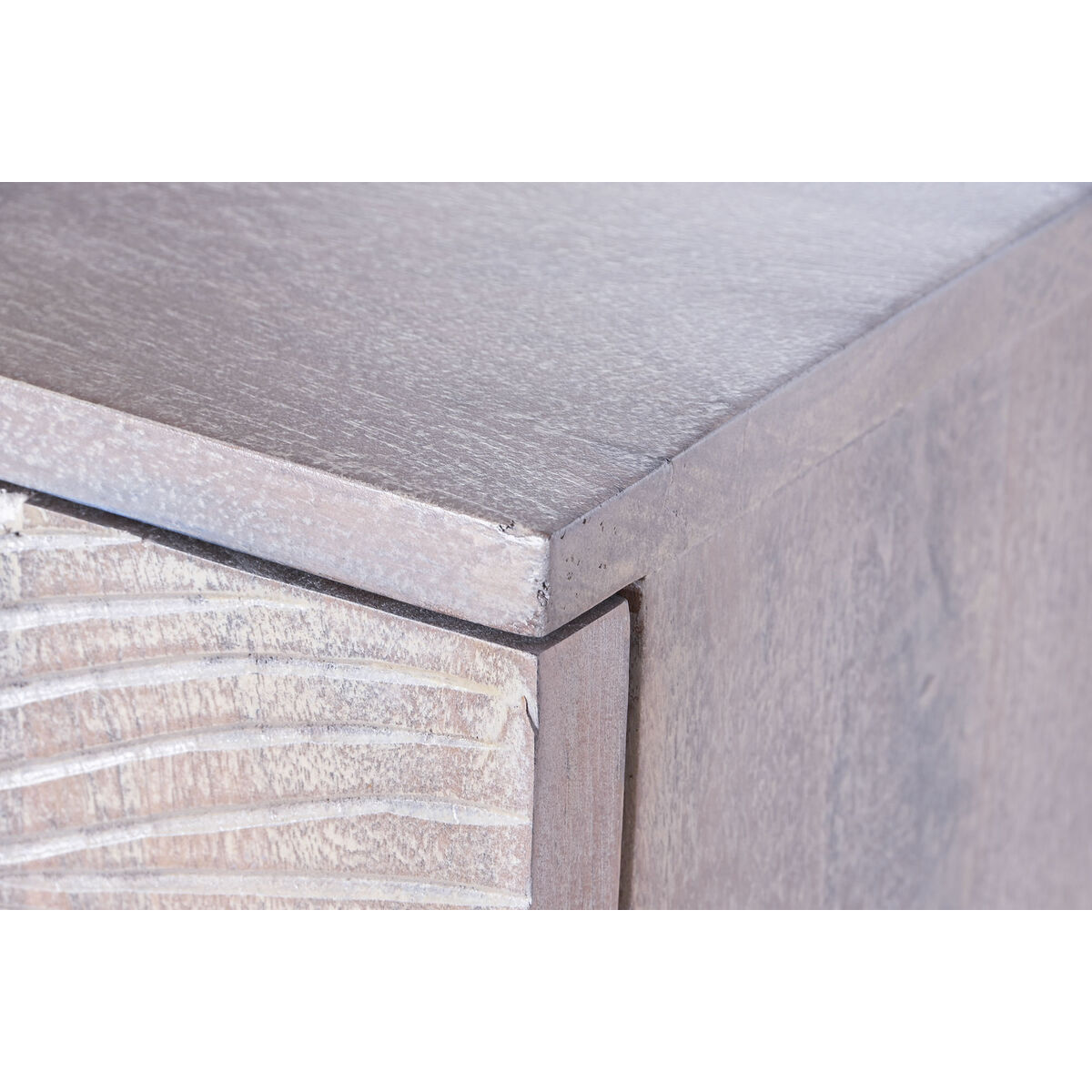 Skänk DKD Home Decor Vit Mangoträ 186 x 45,7 x 86 cm - 5