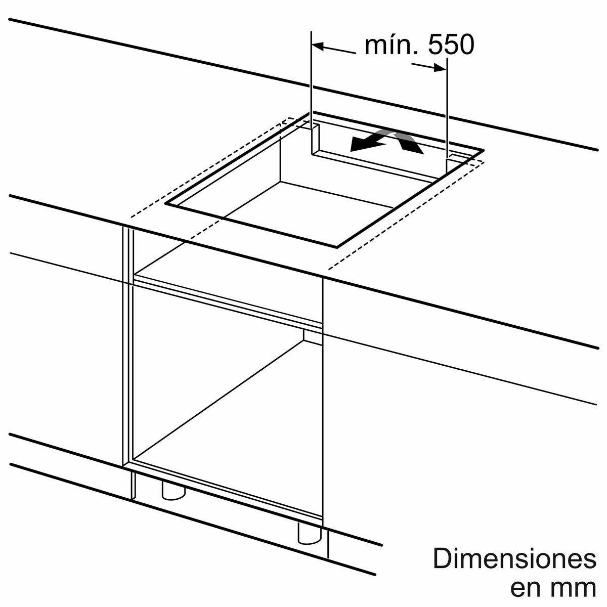 Induktionshäll BOSCH PVJ631HC1E 59,2 cm 7400 W - 4