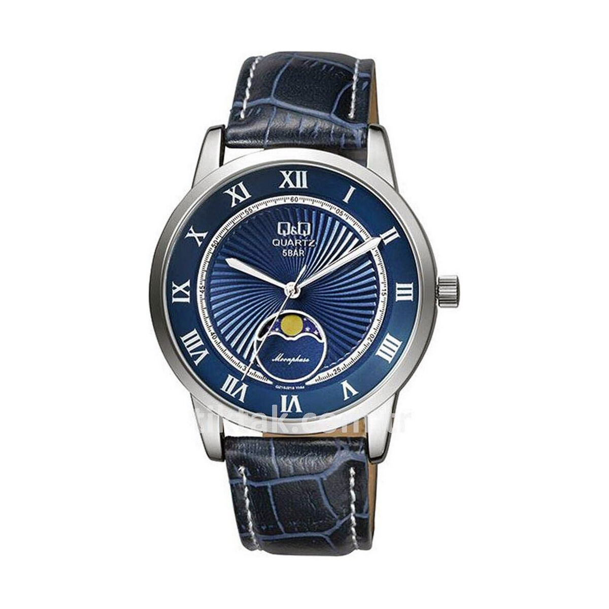 Herrklocka Q&Q QZ10J318Y Svart (Ø 40 mm) - 5