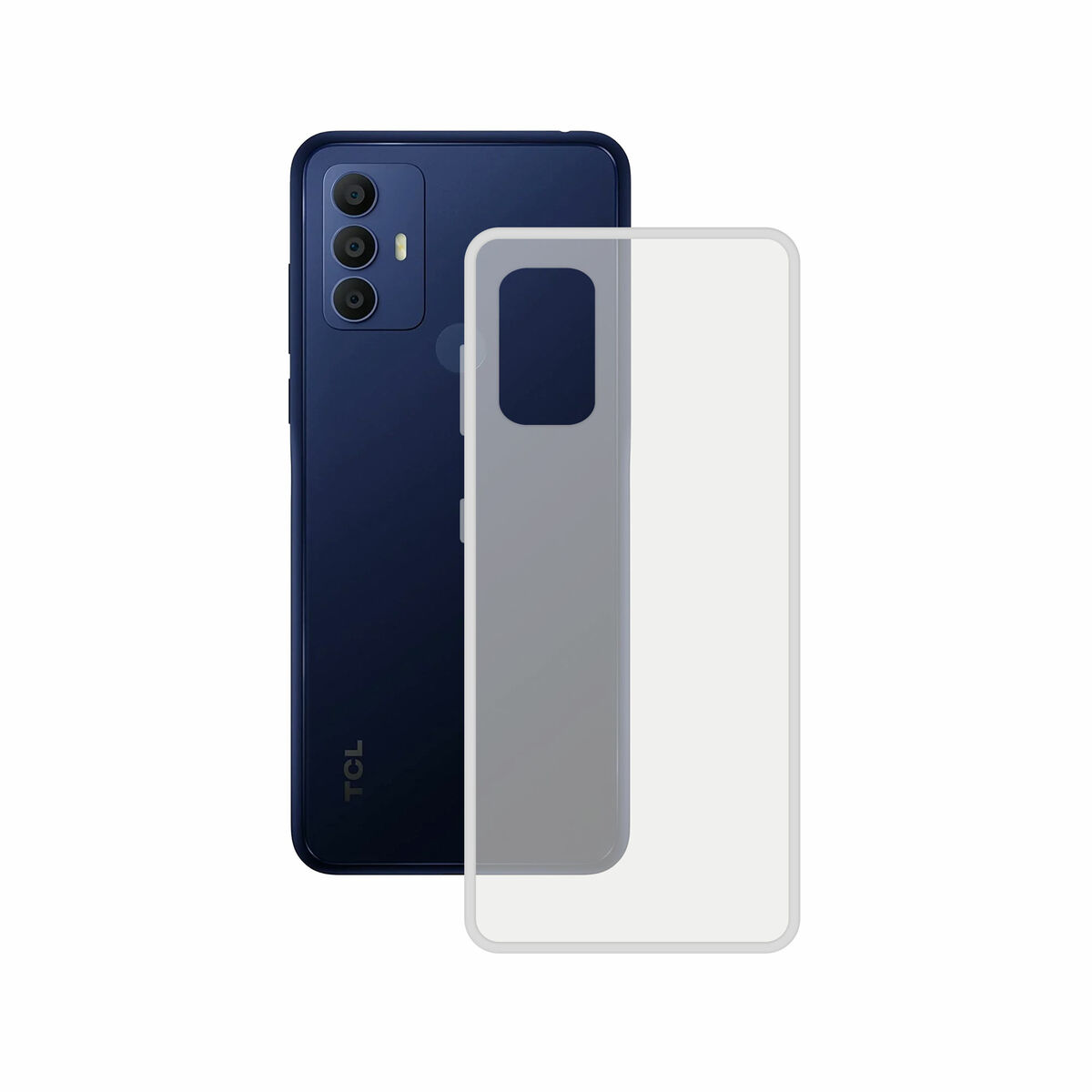 Mobilfodral Contact Tcl 306 Transparent - 2