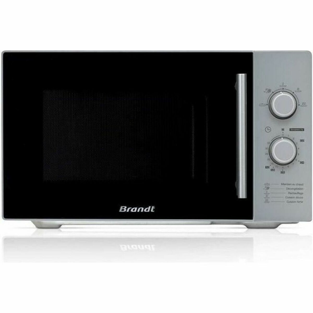 Mikrovågsugnen Brandt SM 2602S 900W 26 L Silvrig 900 W 26 L - 2