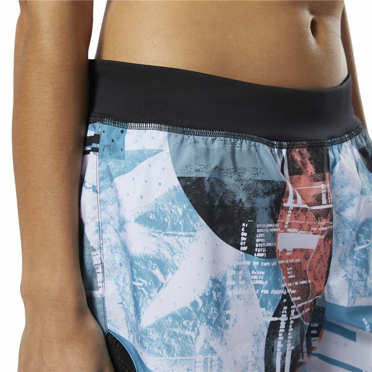 Sportshorts för kvinnor Reebok Wor Moonshift Himmelsblå - 3