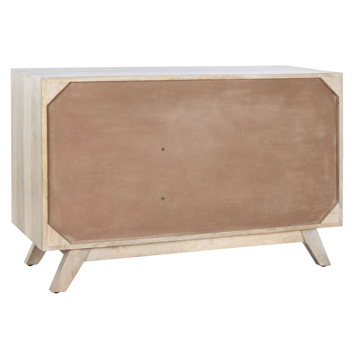 Skänk DKD Home Decor Vit Naturell Mangoträ 115 x 42 x 75 cm - 3