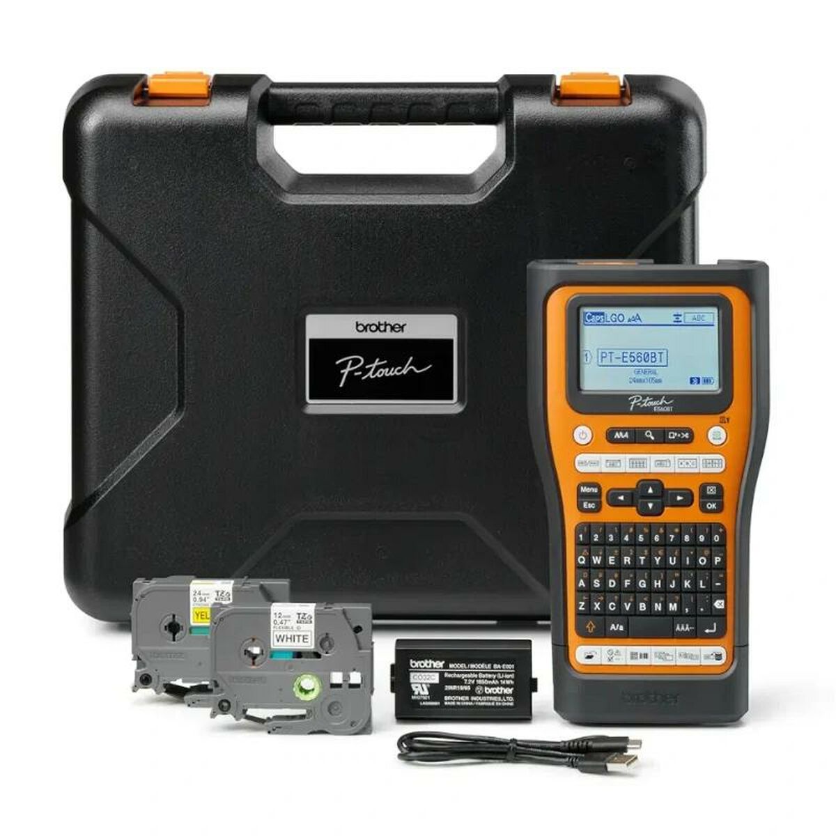 Elektrisk Etikettskrivare Bärbar Brother PTE560BTVP - 4