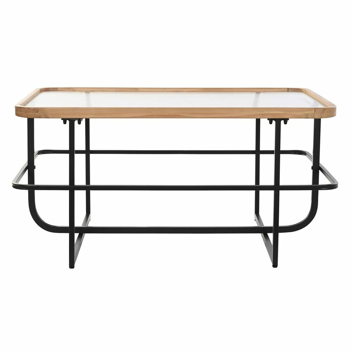 Soffbord DKD Home Decor Glas Metall (90 x 60 x 46 cm) - 6