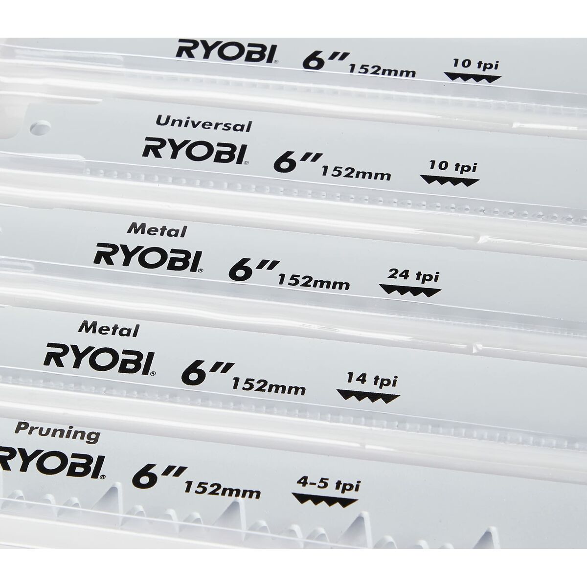 Sågblad Ryobi RAK06RB Självsågande såg Metall 6 Delar - 2
