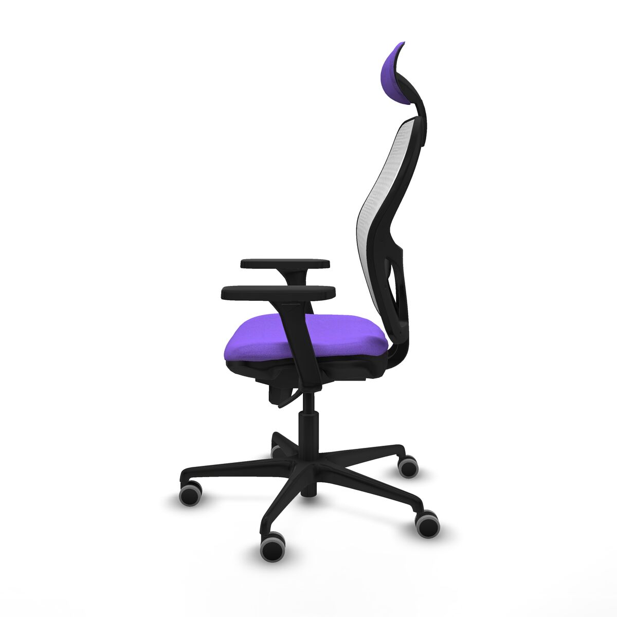 Kontorsstol med nackstöd Jorquera Piqueras y Crespo 3D036G1 Lila - 3