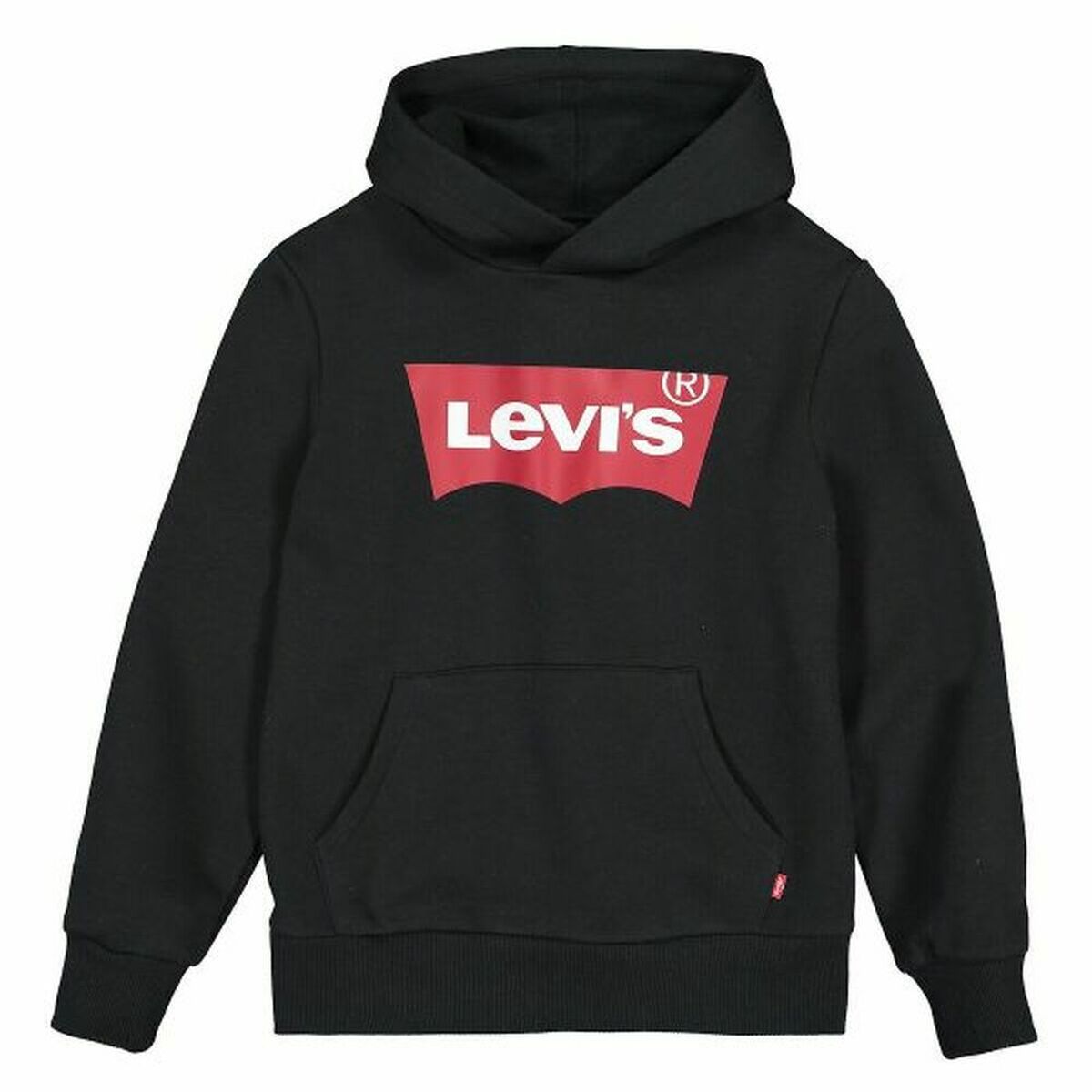 Tröja med huva Unisex Levi's S KNIT TOP 9E8778 023 Svart - 9