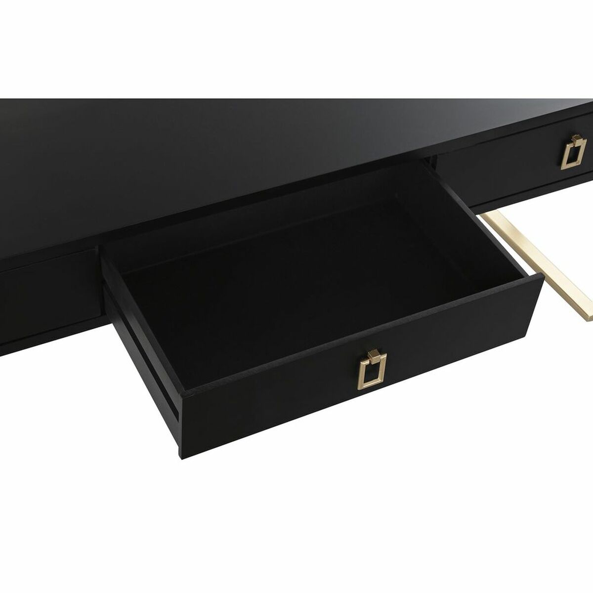 Soffbord DKD Home Decor 150 x 36 x 48 cm Metall Trä Aluminium - 7
