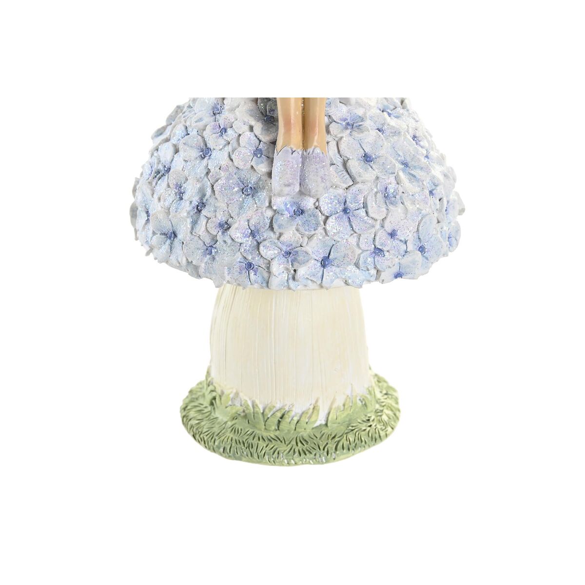 Prydnadsfigur DKD Home Decor Blå Rosa Lila Fe 9,5 x 8 x 17 cm (3 Delar) - 4