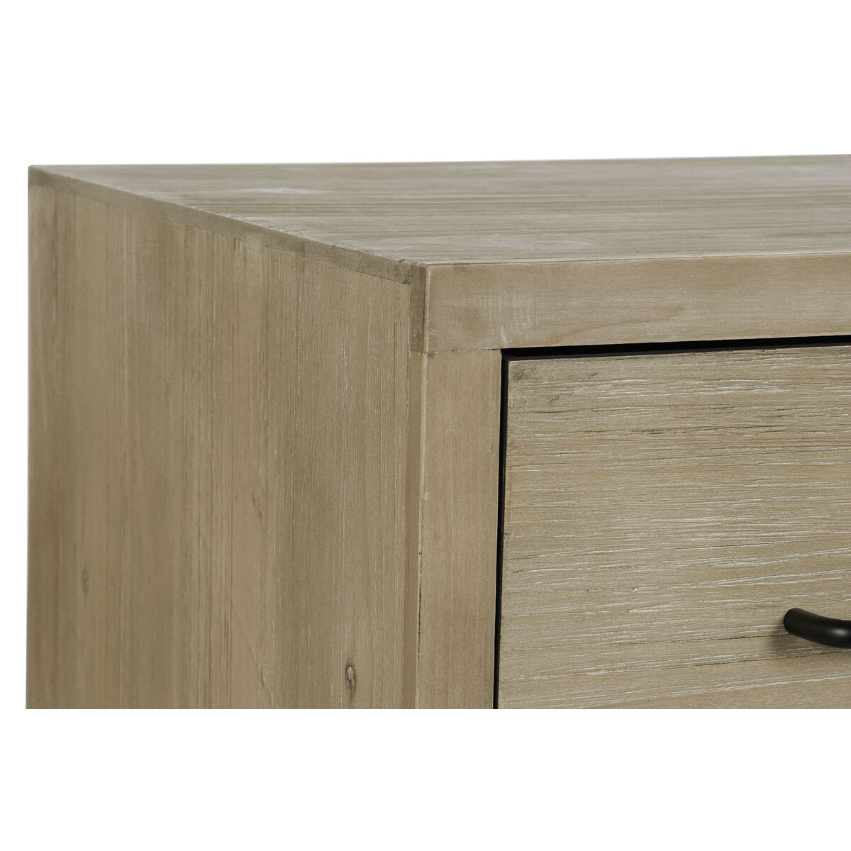 Skänk DKD Home Decor Svart Naturell Metall Trä MDF 120 x 40 x 64 cm - 9