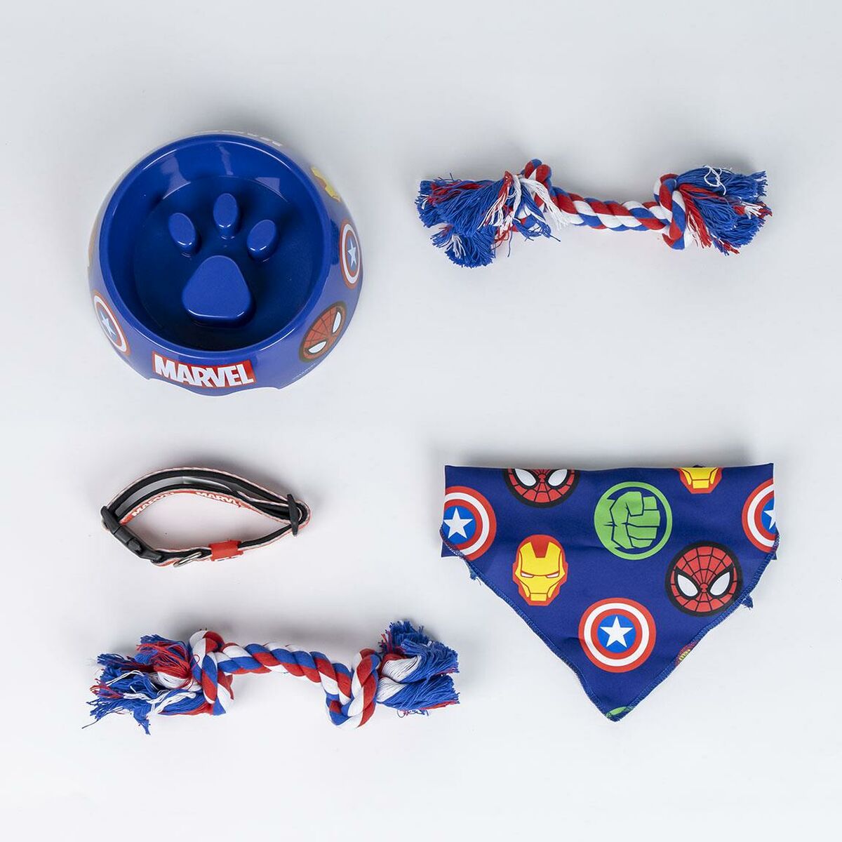 Welcome Gift Set for Dogs The Avengers Blå 5 Delar - 2