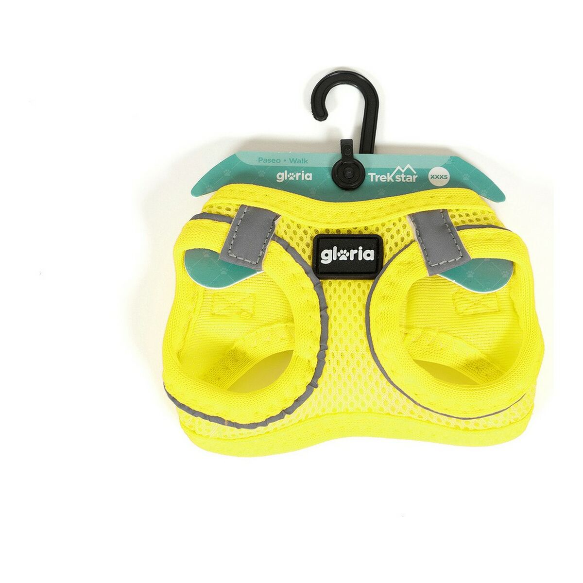 Hundsele Gloria Air Mesh Trek Star Gul Storlek XXXS (18-20 cm) - 5