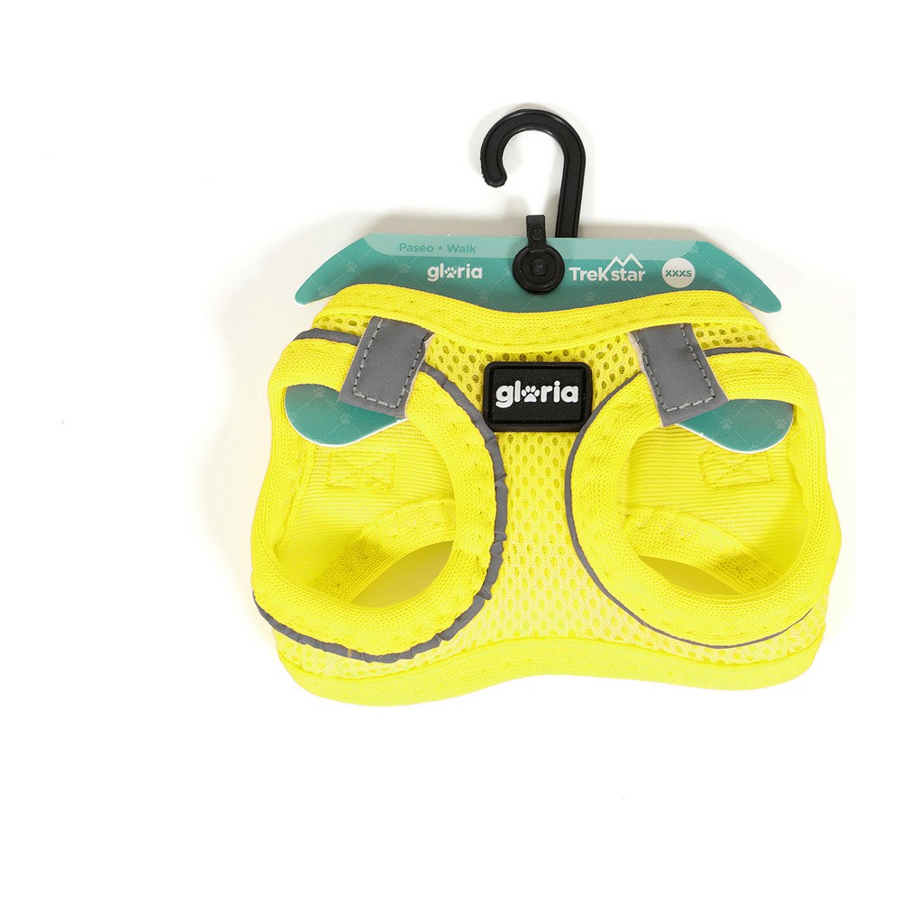 Hundsele Gloria Air Mesh Trek Star Gul Storlek XXXS (18-20 cm) - 2