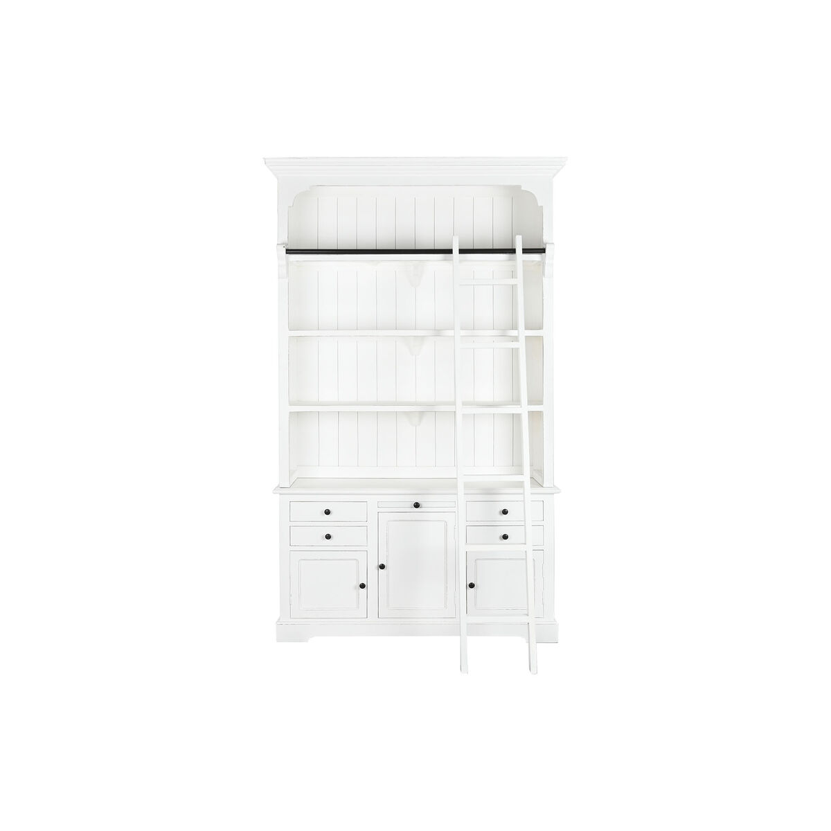 Bokhylla DKD Home Decor Vit Trä MDF 137 x 38 x 234 cm - 9