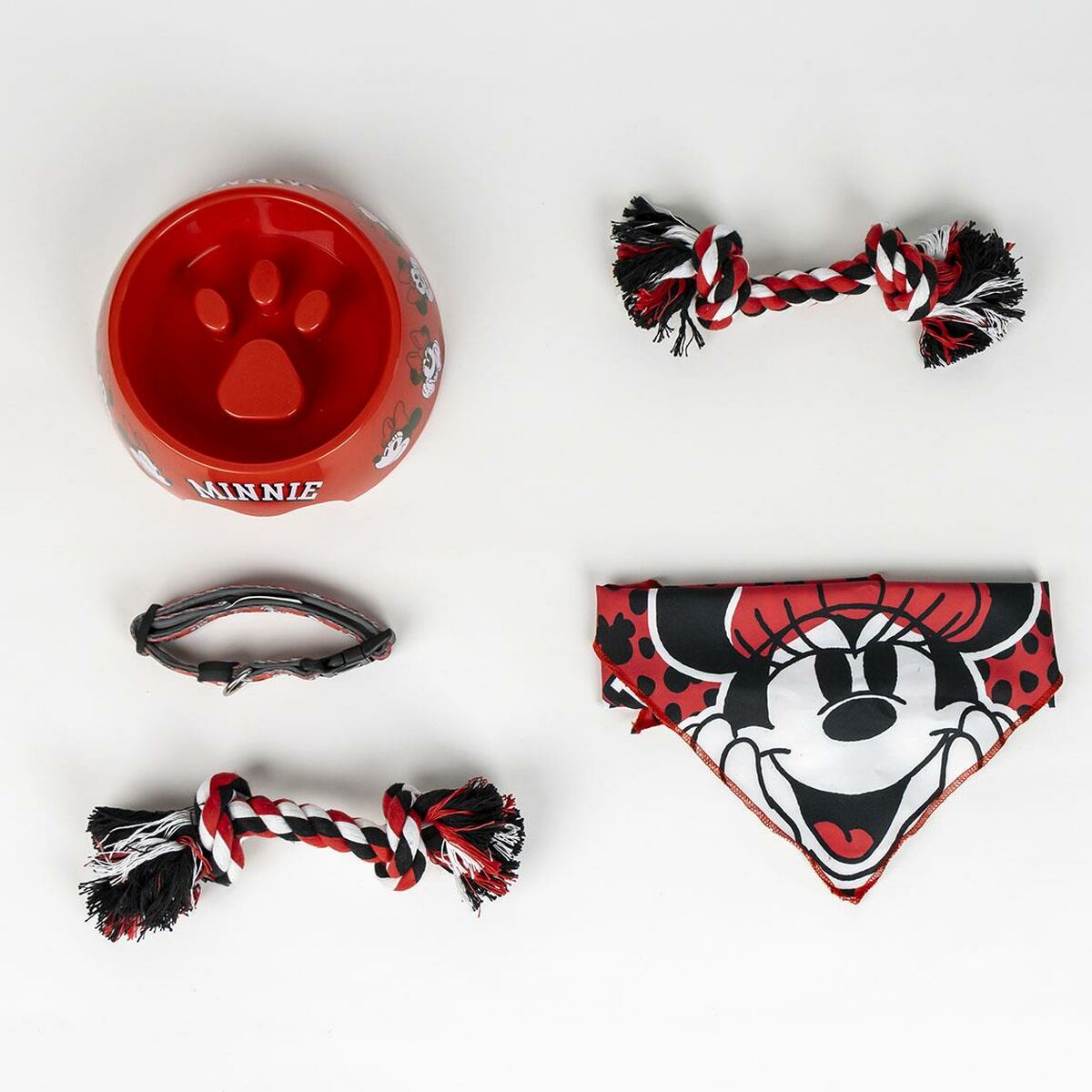 Welcome Gift Set for Dogs Minnie Mouse Röd 28 x 30 x 6,8 cm 5 Delar - 7