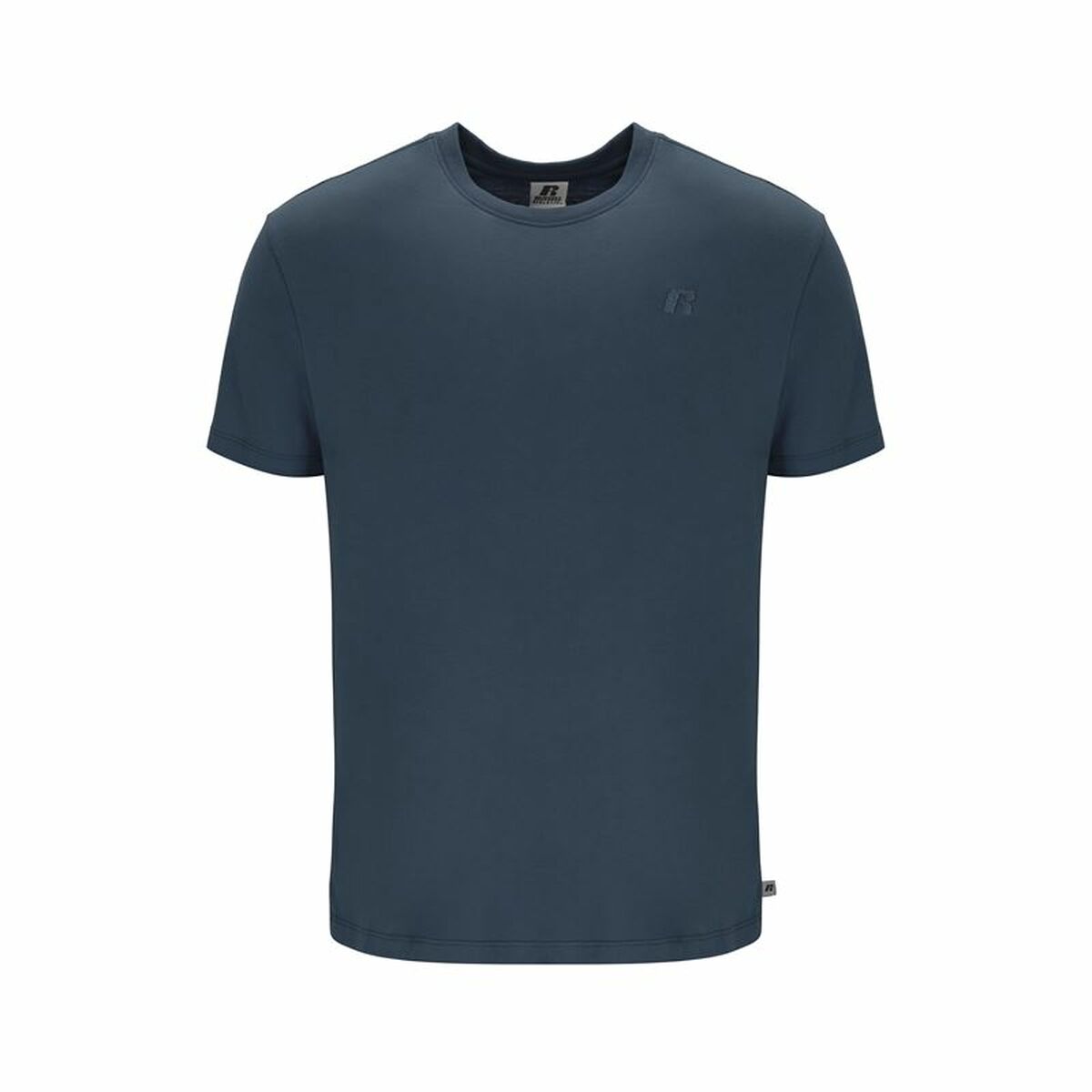 T-shirt med kortärm Herr Russell Athletic Amt A30011 Mörkblå