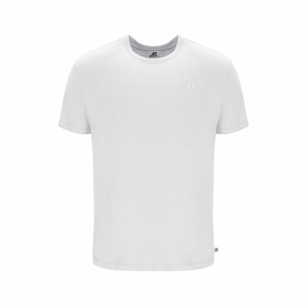 T-shirt med kortärm Herr Russell Athletic Amt A30011 Vit
