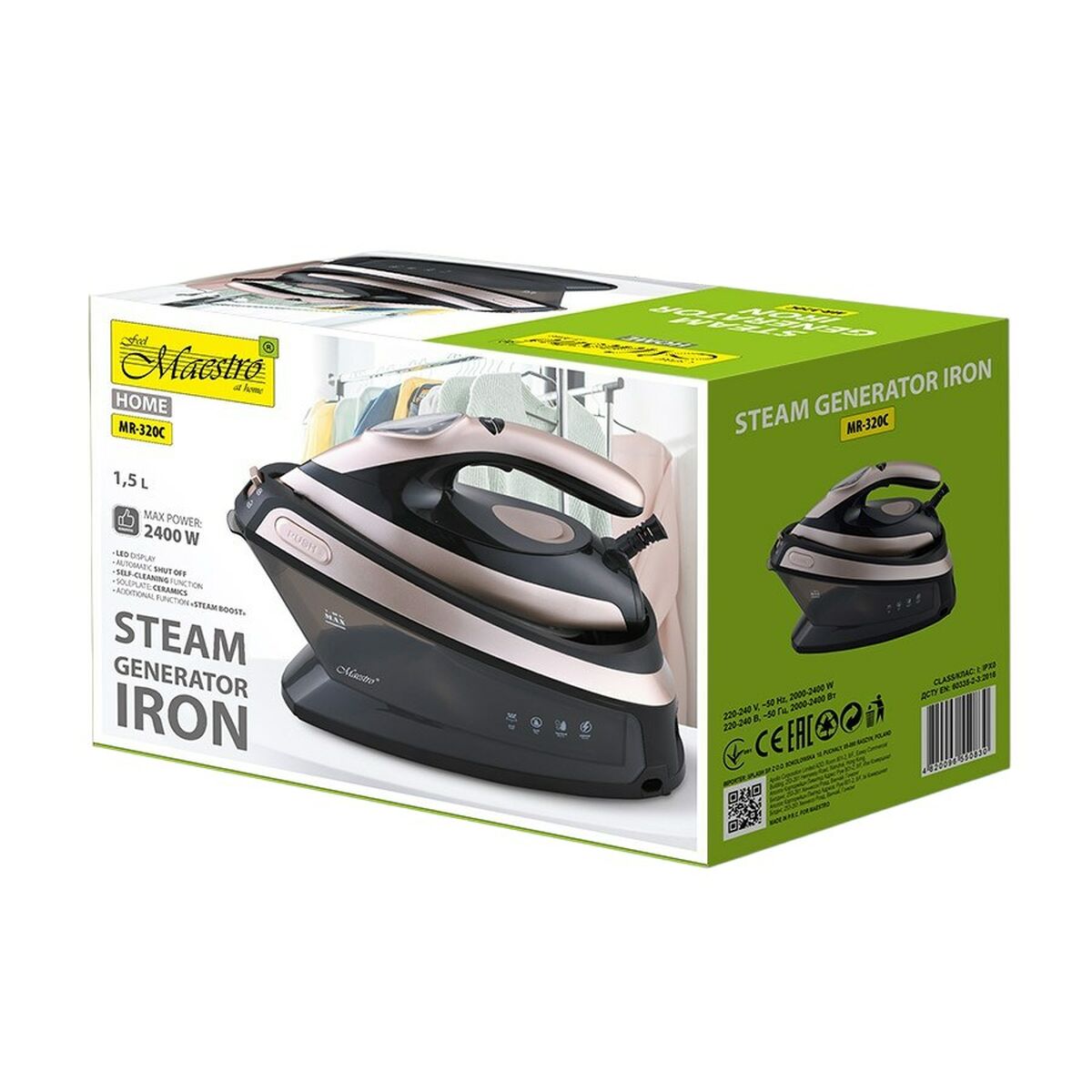 Strykstation Feel Maestro MR-320C Keramik 2400 W - 6