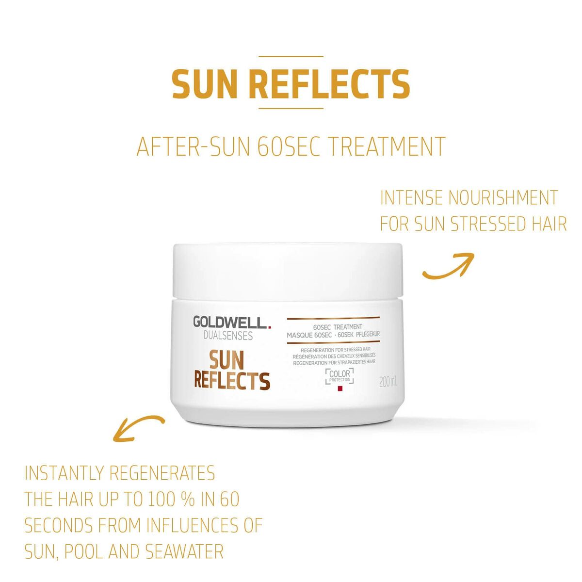 Hårinpackning Goldwell SUN REFLECTS 200 ml - 3